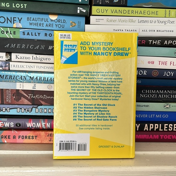 ☀️Nancy Drew 38 Mystery of the Fire Dragon by Carolyn Keene classic hardcover - Picture 2 of 4